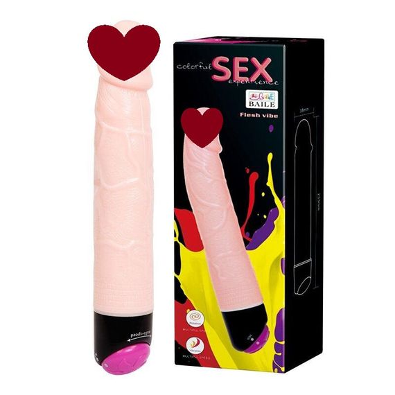 Вибромассажер " SEX flesh vibe " с функцией ротации, BW-006099 sexstyle