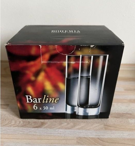 Набор стопок для водки Bohemia Barline 50 мл 6 шт стеклянные 25089/050 | Зображення 7