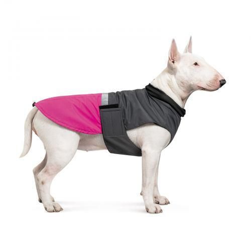 Попона Pet Fashion «Roy» для собак, размер 3XL, малиново-серый | Зображення 2