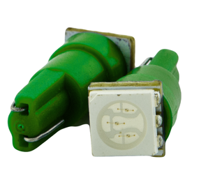 Светодиодная лампа AllLight T 5  1 диод SMD5050 W2*4.6d 12V GREEN