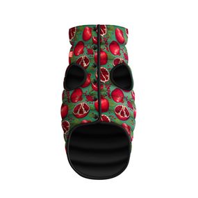 Курточка для собак WAUDOG Clothes крихіток "Гранати", S35, В 47-50 см, C 30-33 см