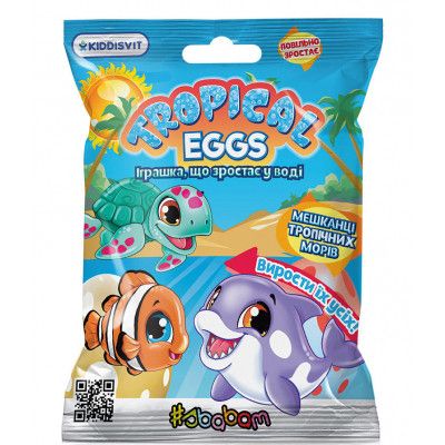 Игровой набор #sbabam растущий в яйце Tropical Eggs - Жители тропических морей (77/CN-2020)