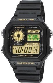 Часы наручные мужские Casio AE-1200WH-1BVEF (модуль №3299)