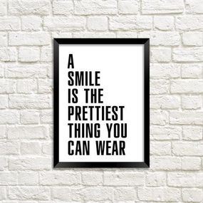 Постер у рамці A smile is... A5 (MT5_18A040)