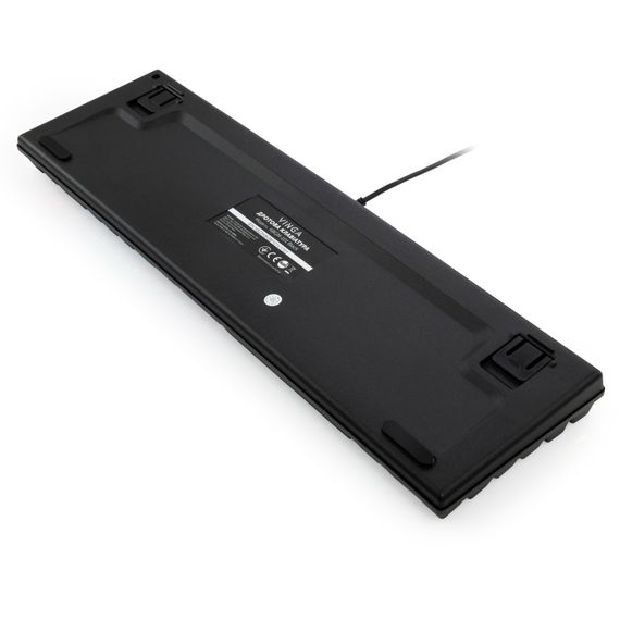 Клавіатура Vinga KBGM-101 LED Red Switch USB Black (KBGM-101 Black) | Зображення 5