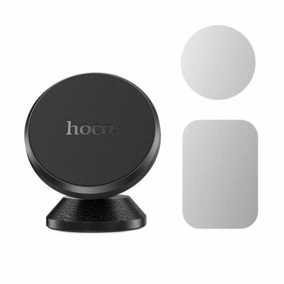 Тримач для мобільного HOCO CA79 Ligue central console magnetic car holder Black | Зображення 3