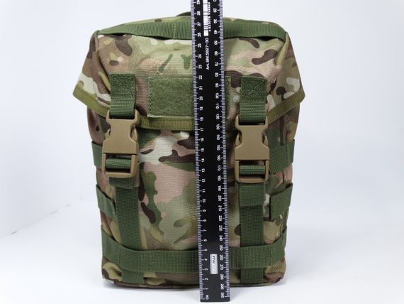 Тактична ранцева сумка сухарка Армійський підсумок військовий універсальний для ЗСУ мультикам | Зображення 5