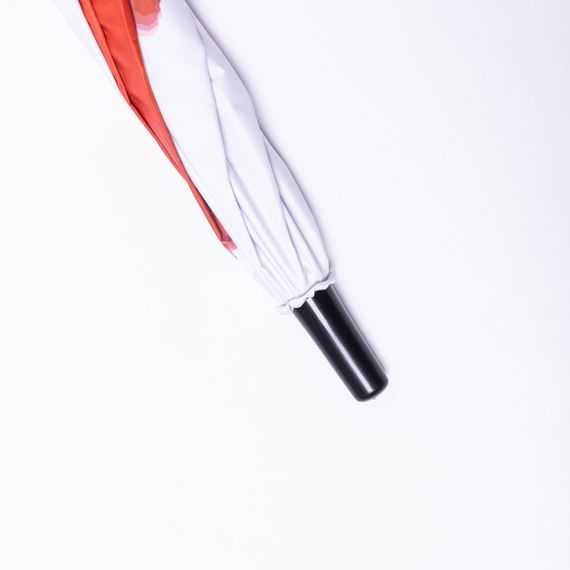 Парасолька дитяча механічна елегантна з принтом міцна надійна з поліестеру діаметр 90 см Білий HP-23-13W | Зображення 7