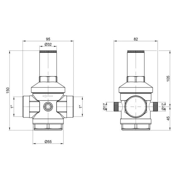 Редуктор Icma 1" №246 | Зображення 1