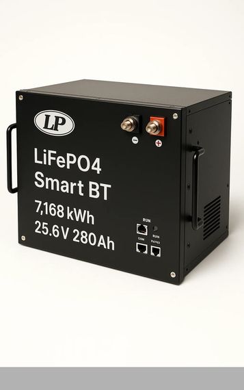 Літієвий акумулятор з блютуз LiFePO4 XPRO LP 7,168 кВт 25.6V 280Ач (345610032_61813) | Зображення 1