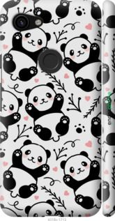 Чохол на Google Pixel 3a XL Панди "4318m-1713-2448"