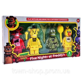 Игровой набор фигурок FREDDY'S NIGHT HG-3305-1 с аксессуарами