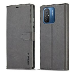Чохол книжка iMeeke для Xiaomi Redmi 12C колір Сірий