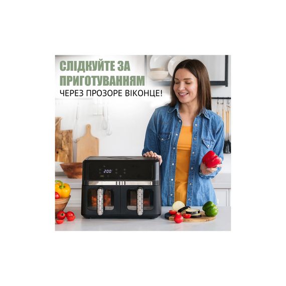 Мультипіч QUIN Air Fryer Dual Zone (YJ-1102AV) | Зображення 4