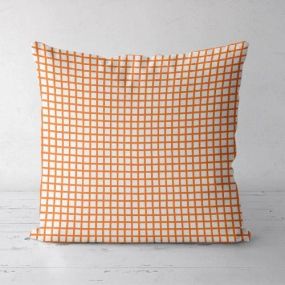 Подушка декоративна Soft Руда клітка 45x45 см (45PST_23O002)