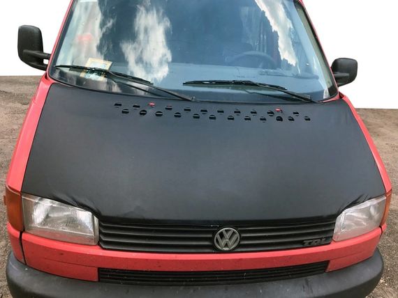 Чохол капота на прямий капот (кожазаменитель) для Volkswagen T4 Caravelle/Multivan | Зображення 2