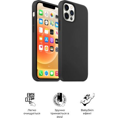 Чехол для мобильного телефона Armorstandart ICON2 Case Apple iPhone 12/12 Pro Black (ARM60577) - Топ Продаж! | Зображення 4