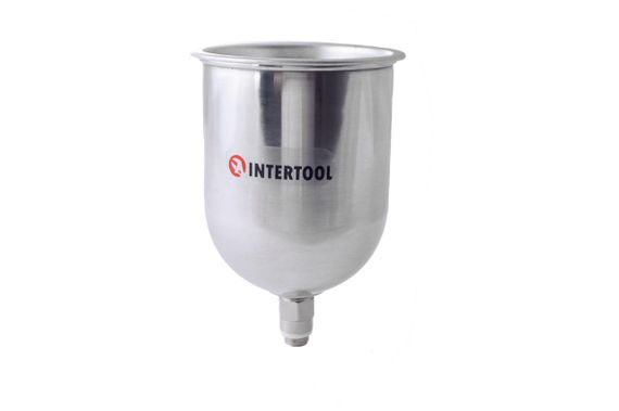 Бачок для краскопульта Intertool - 600 мл наружная резьба М14 x 1,25 мм (PT-1907)