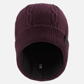 Шапка лижна для дорослих бордова - M/L 56-62cm