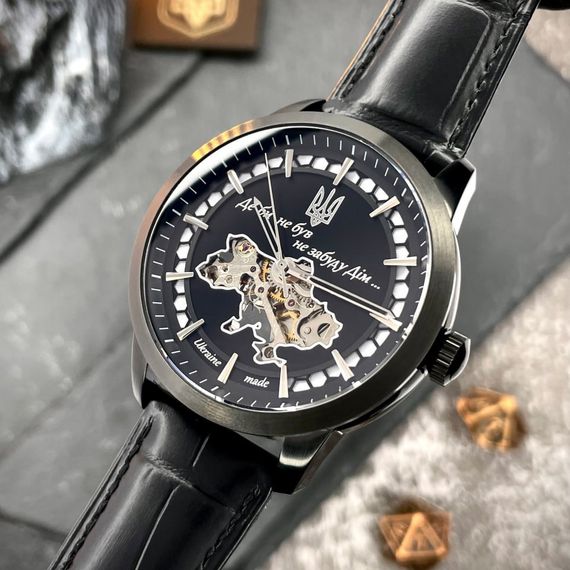Чоловічий годинник Awarder 043 Де би не був Black-Black Automatic | Зображення 4