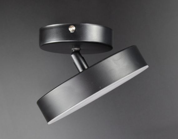 Сучасний креативний світильник стельовий LED для кухні ванної офісу 26478 Чорний 15х15х10 см.