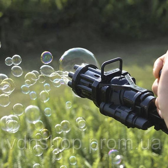 Кулемет дитячий з мильними бульбашками Gatling Мініган WJ 950 NY-81 | Зображення 4