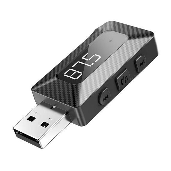 FM-трансмітер XO BCC16 Bluetooth V5.3 Колір Чорний