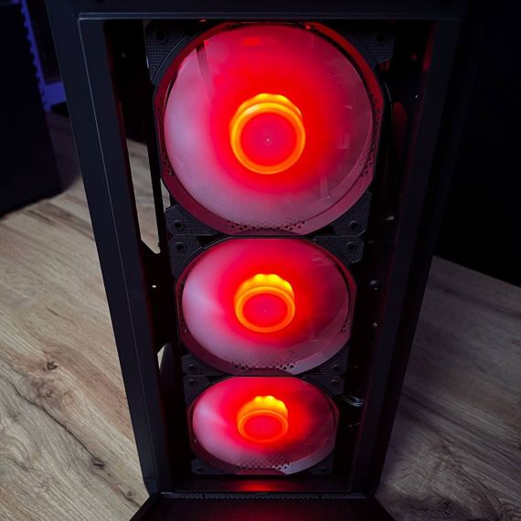 Збірка на замовлення: ігровий ПК Montech Air 100 ARGB Tower / AMD Ryzen 5 7500F (6 (12) ядер по 3,7 - 5,0 ГГц) / 16 ГБ DDR5 / 1000 ГБ SSD M.2 / AMD Radeon RX 6800, 16 GB GDDR6, 256-bit / 750W б/в | Зображення 6