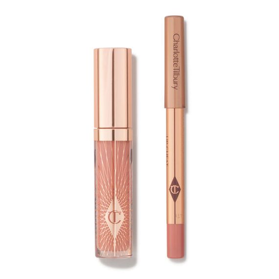 Набор Charlotte Tilbury Pillow Talk Mini Glossy Lips Duo Original | Зображення 3