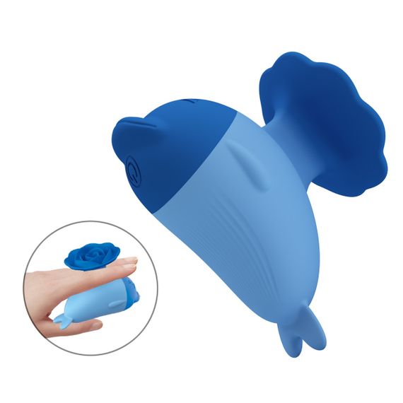 Вібростимулятор PRETTY LOVE Dolphin – Blue Sex Aura | Зображення 1