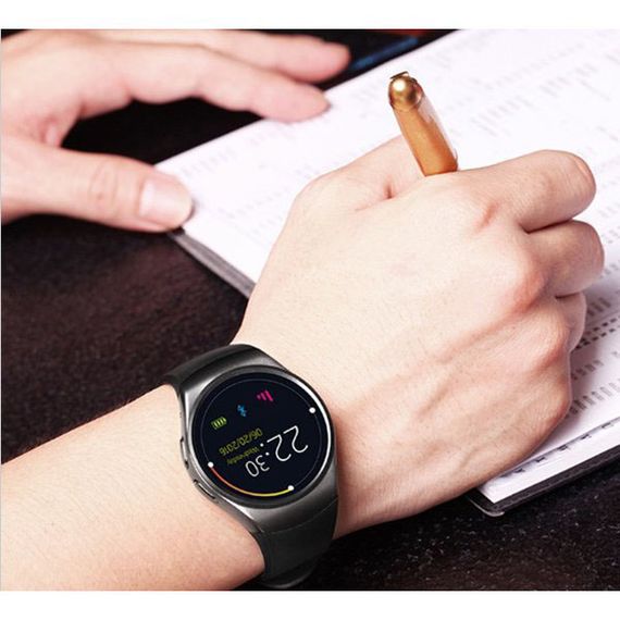 Умные Smart Watch KW18. Цвет: черный | Зображення 6