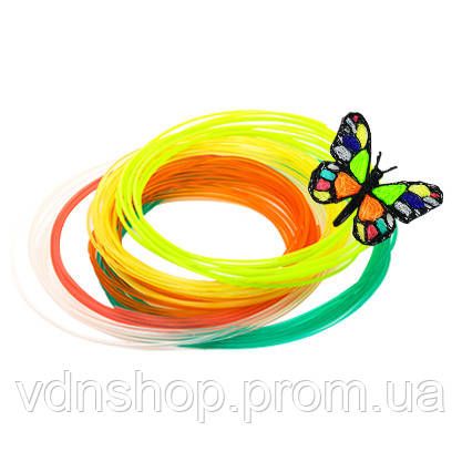 Пластик до 3D ручки. Еко 3D-пластик PLA. Набір з 20 кольорів. (200 метрів) CW-72 | Зображення 2