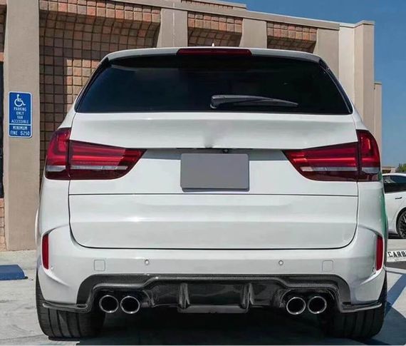 Дифузор заднього бампера Карбон V1 (для F85) для BMW X5 F-15 2013-2018 рр | Зображення 2