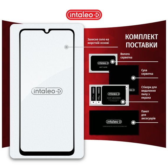 Скло захисне Intaleo Full Glue Xiaomi Redmi A3 Black (1283126591297) | Зображення 7