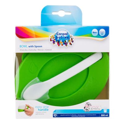 Тарілка дитяча Canpol babies 350 мл Салатова (31/406_gre) | Зображення 6