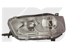 Фара для Citroen C-Elysee с 2013 правая, с ДХО (Depo) 9675139980