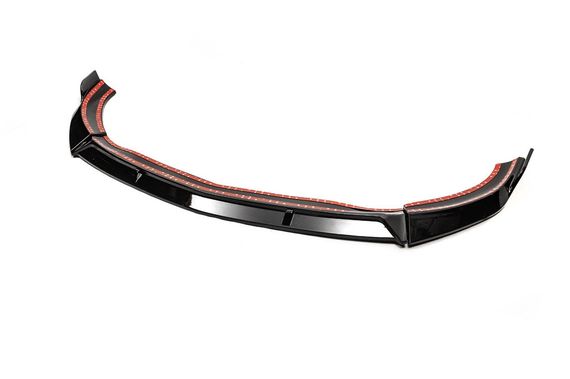 Передня лип накладка V1 (чорна) для Mercedes CLA C117 2013-2019рр.