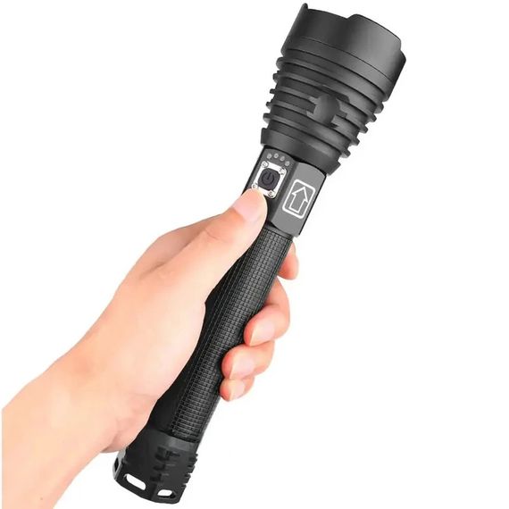Тактичний ручний ліхтар з USB зарядкою XPRO BL 601 P90 (234562991_553) | Зображення 1