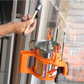 Тримач для фарби PaintGripper — Ергономічна ручка для малярних робіт (до 1 л, Ø 110 мм)
