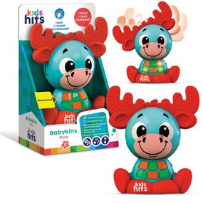 Музична іграшка Babykins Лось KH10/001 Kids Hits, світло, мелодії, фрази, в коробке (4897126750089)