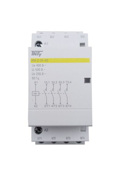 Контактор модульний КМ-2-25-40 25А 230AC 4NO 4р 2мод. Ny95503871 | Зображення 1