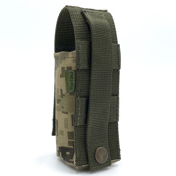 Подсумок под турникет закрытый IRR Cordura 500 D Пиксель MM-14 (olive) Molle | Зображення 3