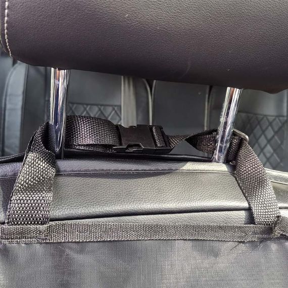 Защитная накидка на автомобильные сиденья для животных Black | Зображення 2