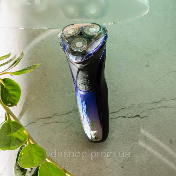 Электробритва мужская с LED-дисплеем профессиональная VGR V-306 | Зображення 7