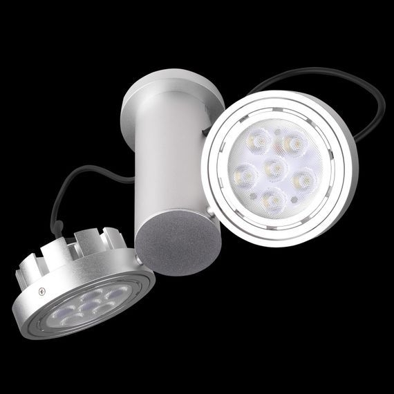 Светильник потолочный LED накладной светодиодный поворотный LED-215/12x2W | Зображення 1