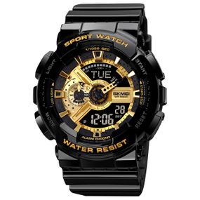 Годинник S2kmei 1834 Black-Gold