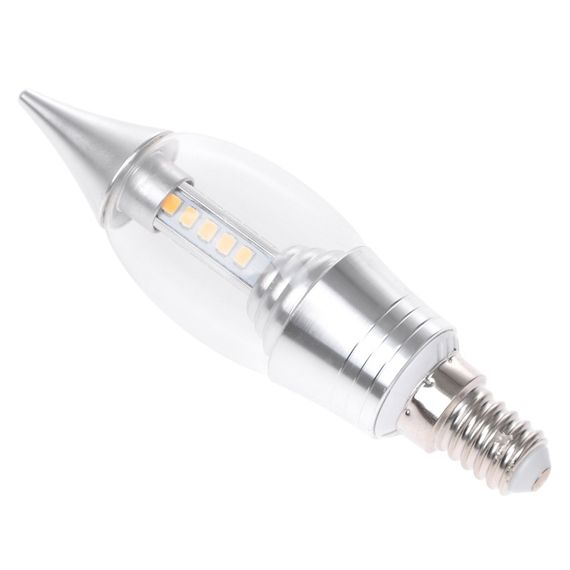 Лампа светодиодная LED 5W E14 WW C37 Silver СН 220V | Зображення 1