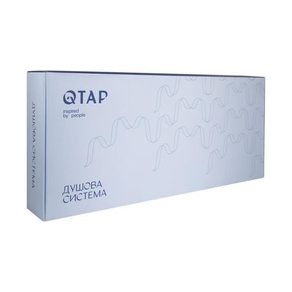 Душевая система универсальная Qtap Swan Cascada на три потребителя (с изливом) QTSWA111CRM45566 Chrome | Зображення 9