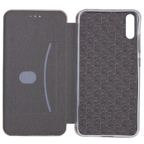 Шкіряний чохол-книжка Classy для Xiaomi Redmi 9A Чорний | Зображення 2