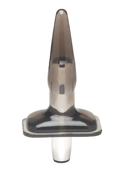 Анальна пробка MENZSTUFF PURRFECT PLUG, SMOKE, серый